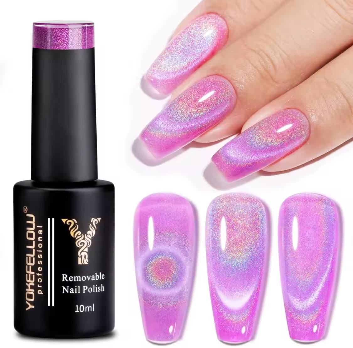 Vstore SpectraChrome 9D Magnetic Gel Nail Polish.