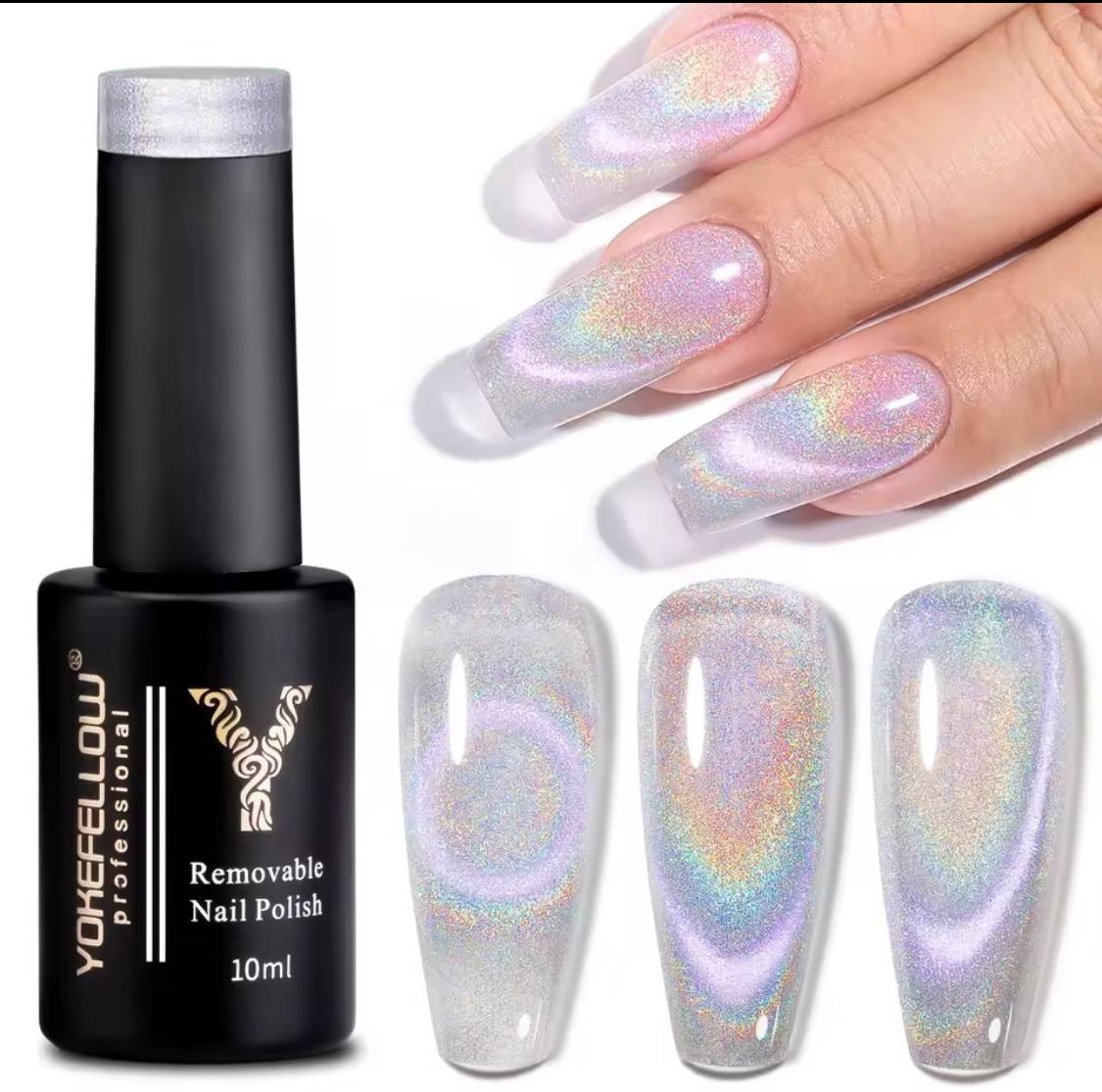 Vstore SpectraChrome 9D Magnetic Gel Nail Polish.